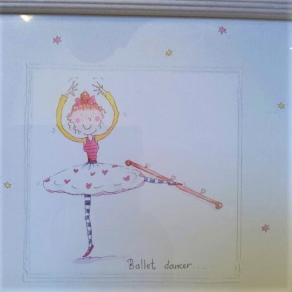 2/$30 Ballet Dancer original creation drawing art - Picture 6 of 8